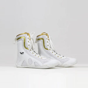 Boxing Shoes - White/gold