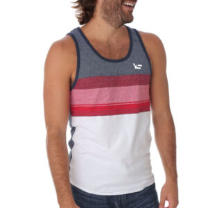 Custom Men’s Tank Top – Solid O-Neck, Printed Design